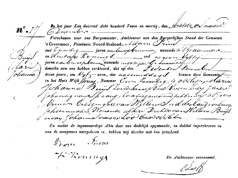 18471208 ovl akte 27 Maria Johanna Buijs ev W Sudderland